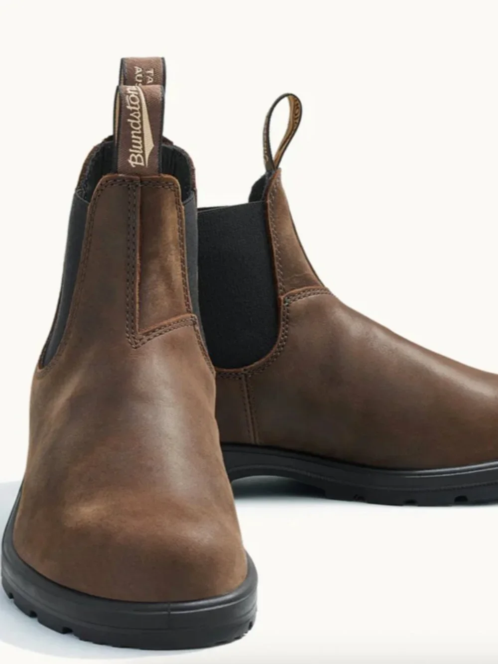 Blundstone Classics #585 Boots Unisex US M6.5/W8.5 Brown Leather Chelsea